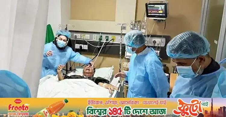 চিকিৎসার জন্য সিঙ্গাপুর থেকে মালয়েশিয়ায় নেওয়া হলো মির্জা আব্বাসকে
