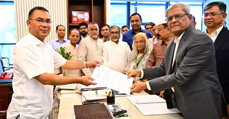 বিএনপির রাষ্ট্রপতি প্রার্থী হিসেবে ফখরুলের নাম ঘোষণা প্রধানমন্ত্রীর