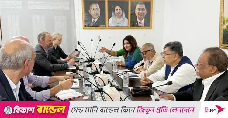 ইউরোপীয় পার্লামেন্টারি প্রতিনিধি দলের সঙ্গে বিএনপির বৈঠক অনুষ্ঠিত