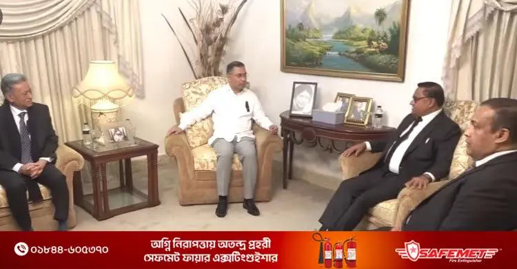 তারেক রহমানের সঙ্গে শ্রীলঙ্কার পররাষ্ট্রমন্ত্রীর বৈঠক