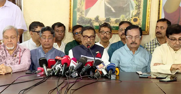 আন্তর্জাতিক তদন্ত দাবি করে দায় থেকে মুক্তি পেতে চায় বিএনপি-জামায়াত: ওবায়দুল কাদের