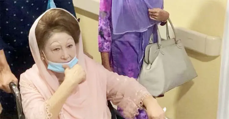 বিকেলে হাসপাতাল থেকে বাসায় ফিরবেন খালেদা জিয়া