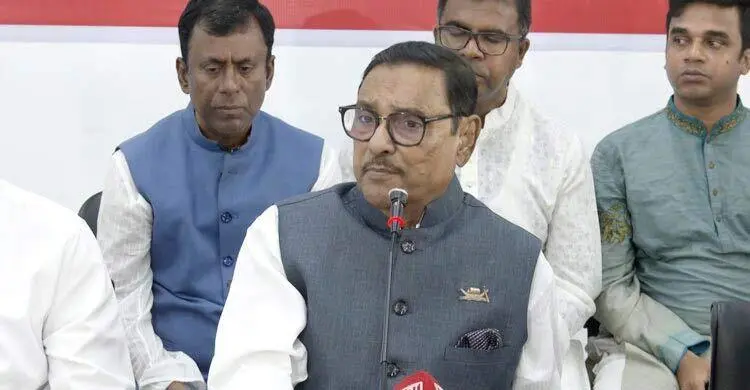 শ্রীলঙ্কান স্টাইলে গণভবন দখলের ষড়যন্ত্রের কথা জানালেন ওবায়দুল কাদের