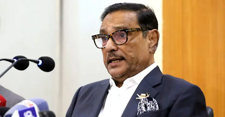 কাদেরের অভিযোগ: মির্জা ফখরুল ও বিএনপি শিক্ষার্থীদের কাঁধে বন্দুক রেখে সরকারবিরোধী প্ররোচনা চালাচ্ছে